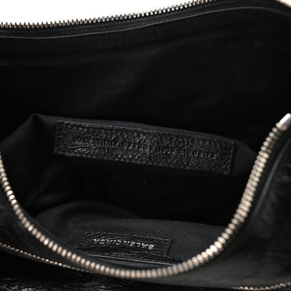 Balenciaga Agneau Arena Small Le Cagole Shoulder Bag Black 8 of 11