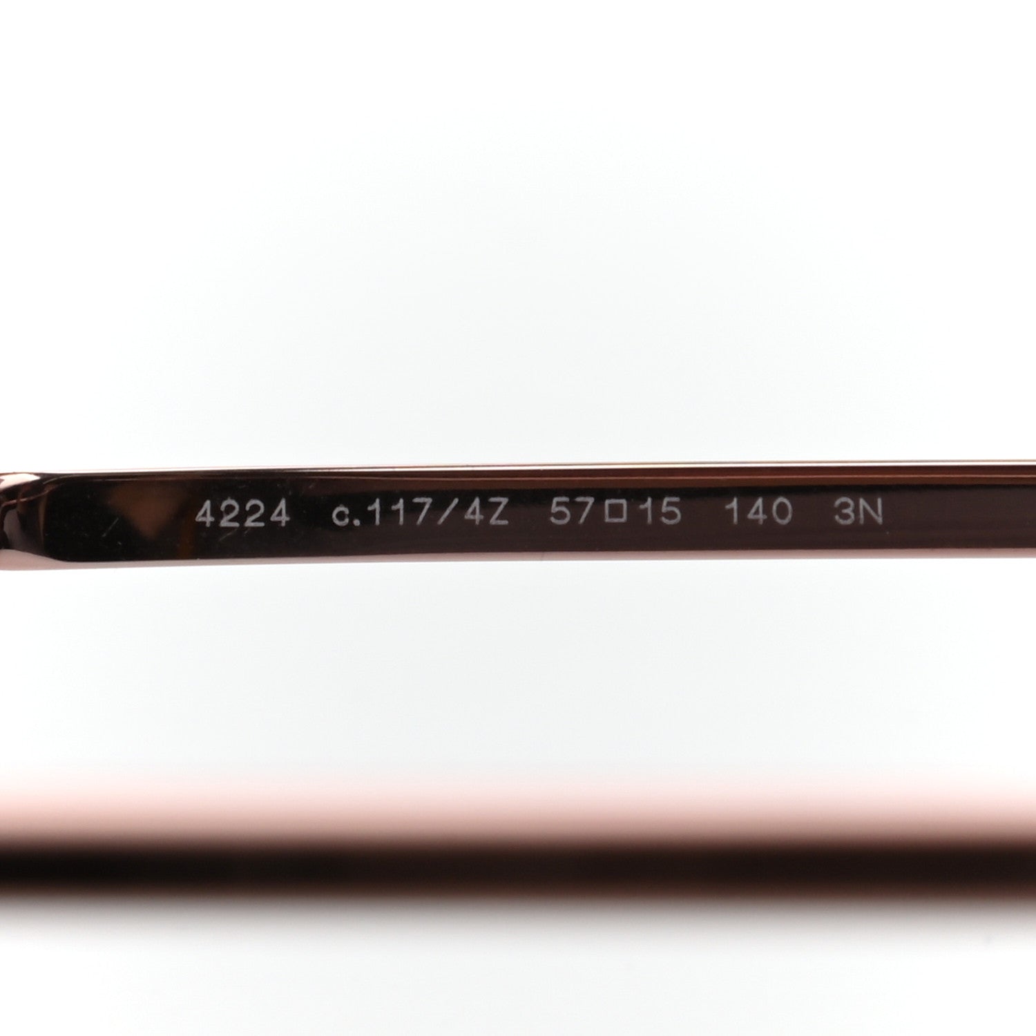 Chanel Metal Pilot Summer Sunglasses 4224 Rose Gold 7 of 9