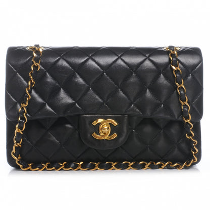 Chanel Lambskin Small Double Flap Black 1 of 9