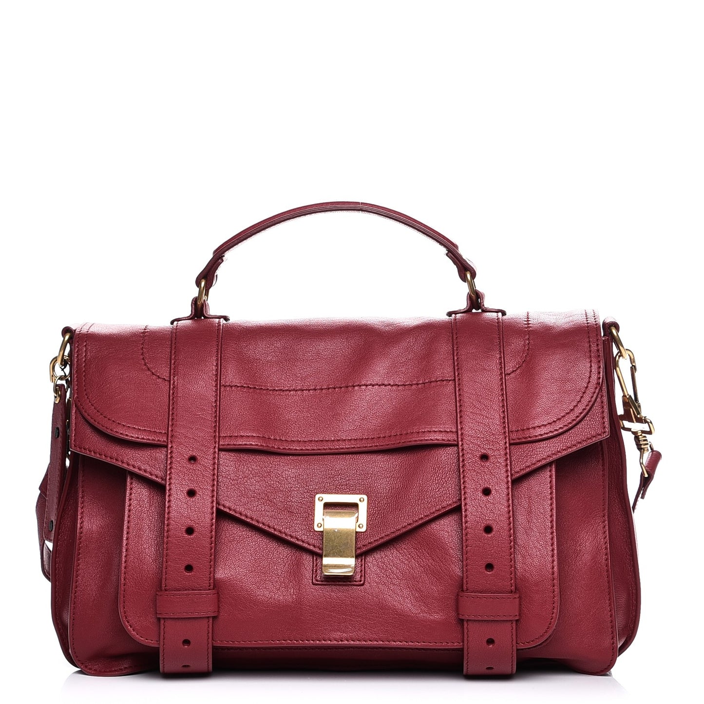 Lambskin Medium PS1 Satchel Chianti