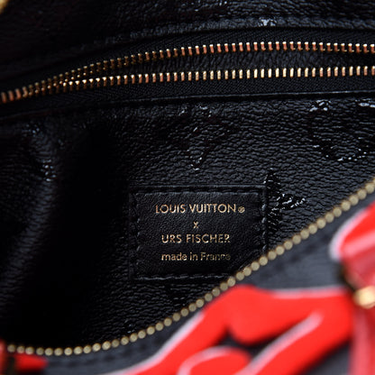 Louis Vuitton X UF Tufted Monogram Speedy Bandouliere 25 Black Red 9 of 12
