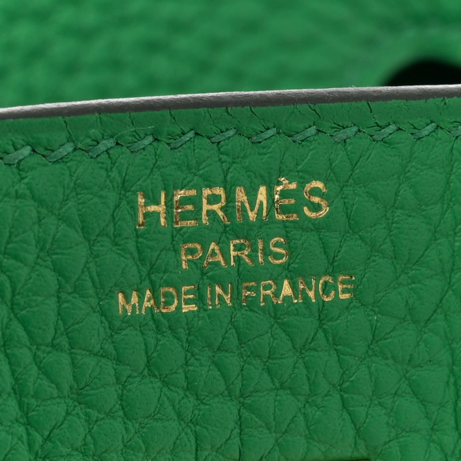 Hermes Togo Birkin 25 Bambou 6 of 12