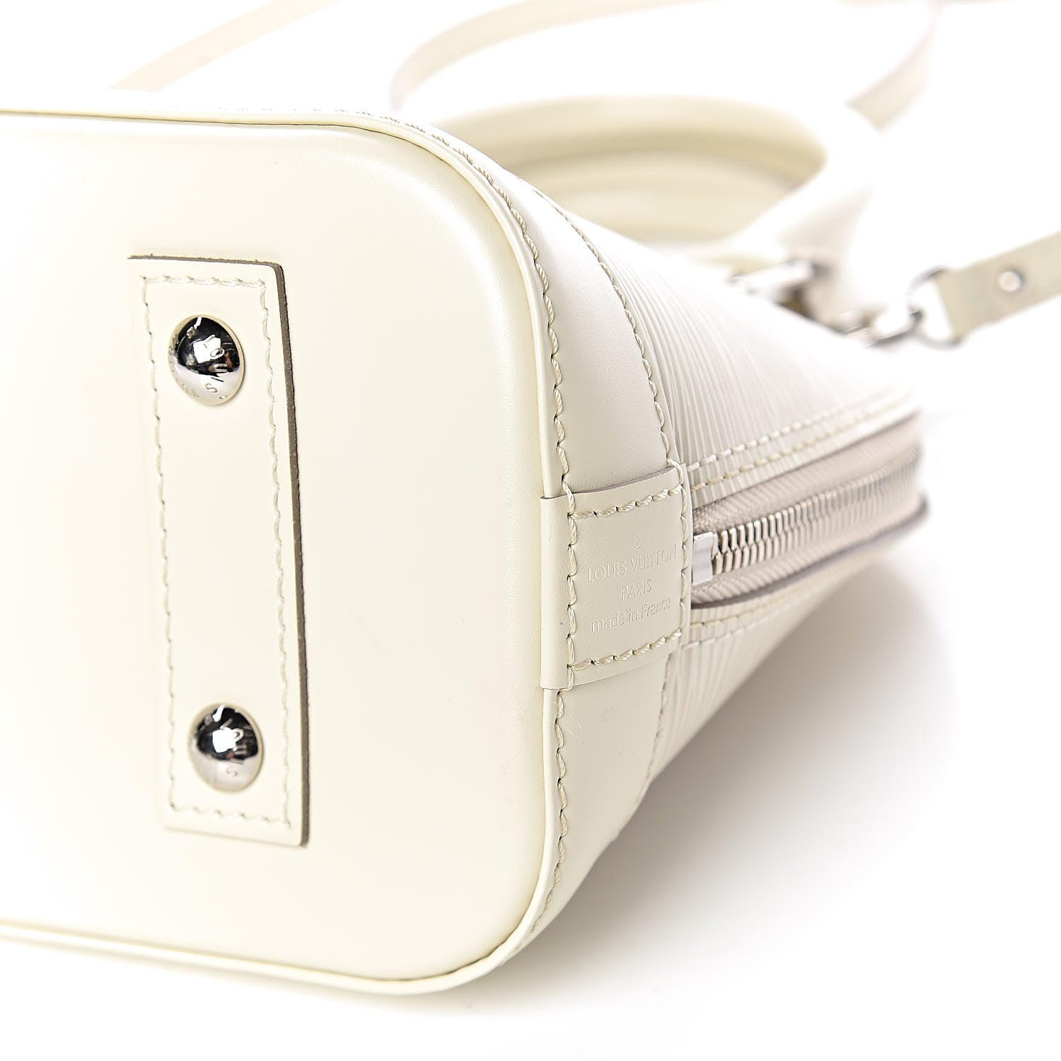 Louis Vuitton Epi Alma BB Ivory 8 of 9