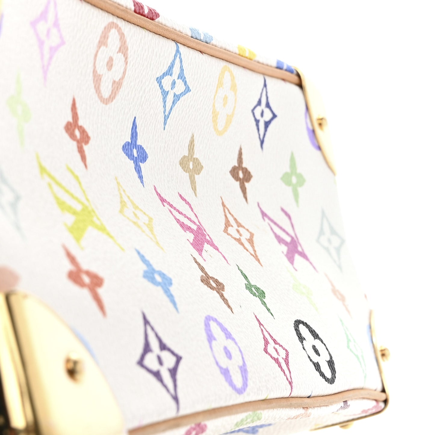 Monogram Multicolor Trouville White