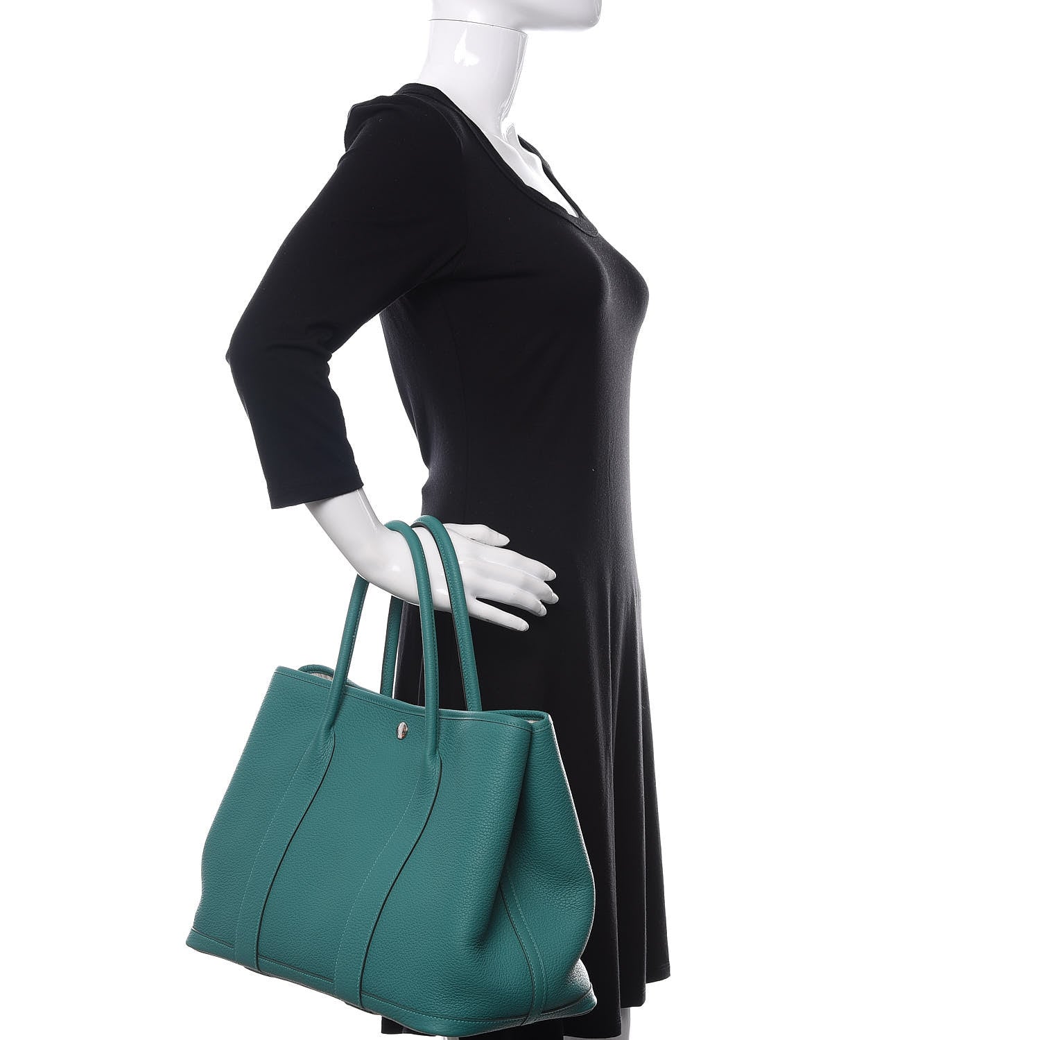 Hermes Negonda Garden Party 36 MM Vert Verone 2 of 10