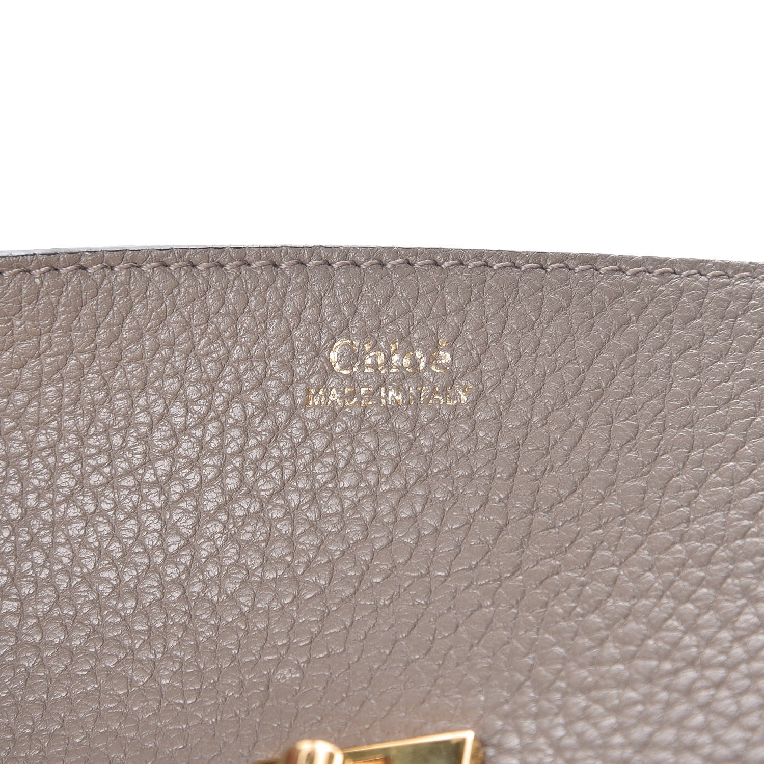 Chloe Grained Lambskin Drew Shoulder Bag Motty Grey 6 of 10