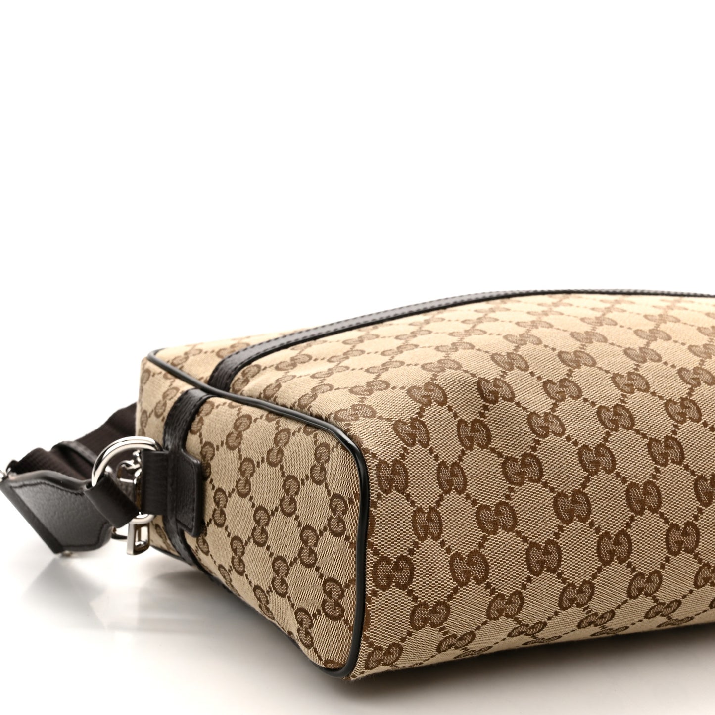 Monogram Messenger Bag Dark Brown