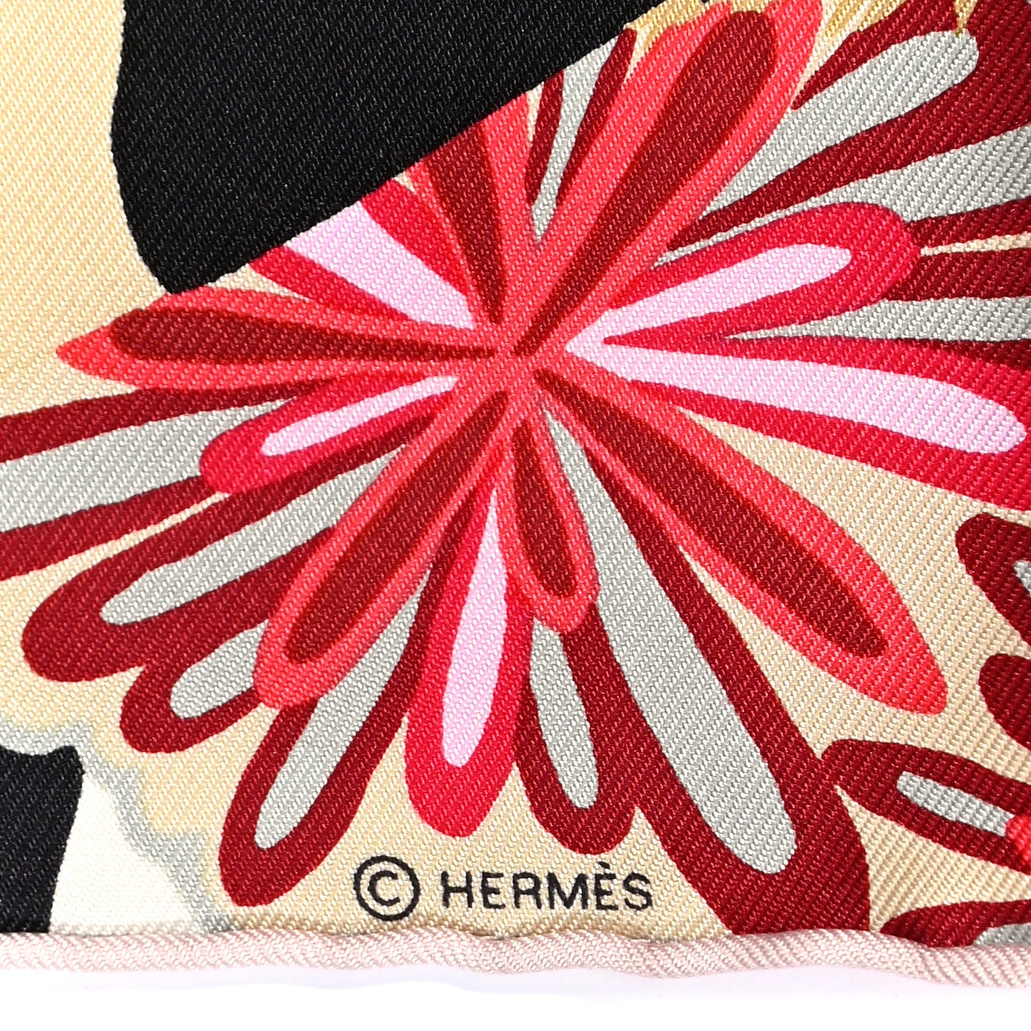 Silk The Three Graces Zoom Scarf 45 Creme Black Bleu Rogue
