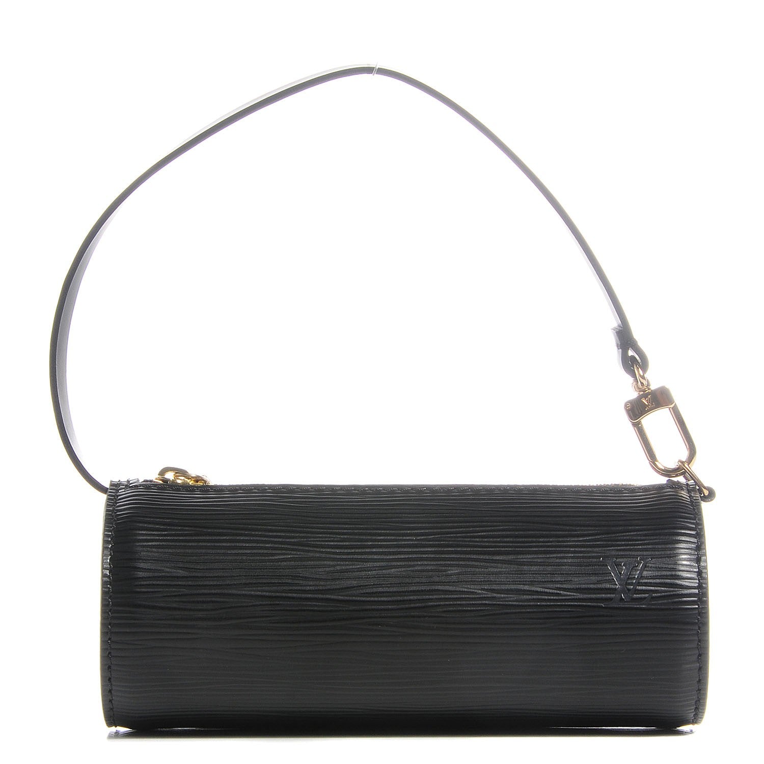 Louis Vuitton Epi Trousse Ronde Case Makeup Accessory Bag Black 1 of 6