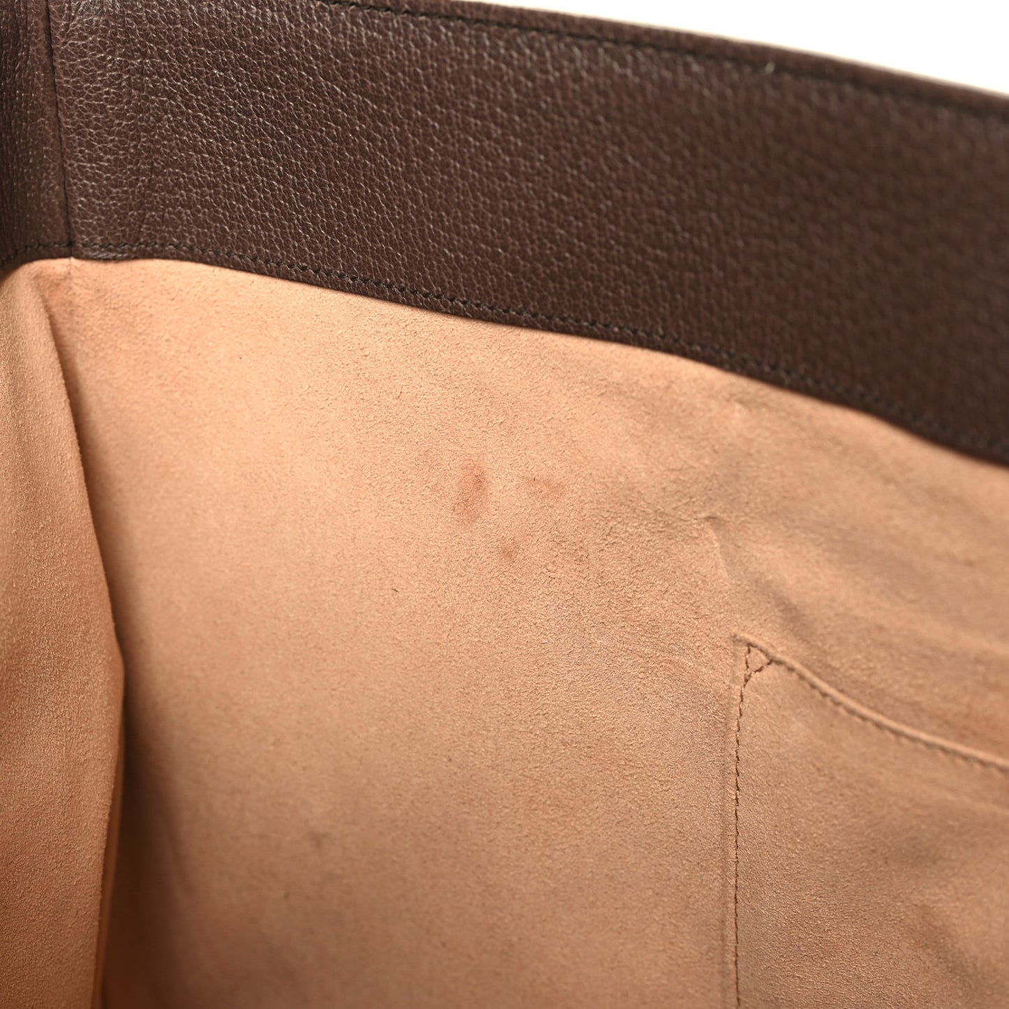 GG Supreme Monogram Medium Ophidia Shopping Tote Brown