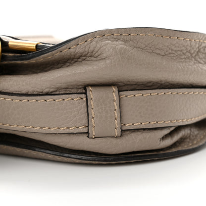 Chloe Calfskin Mini Marcie Round Crossbody Bag Pastel Grey 11 of 14