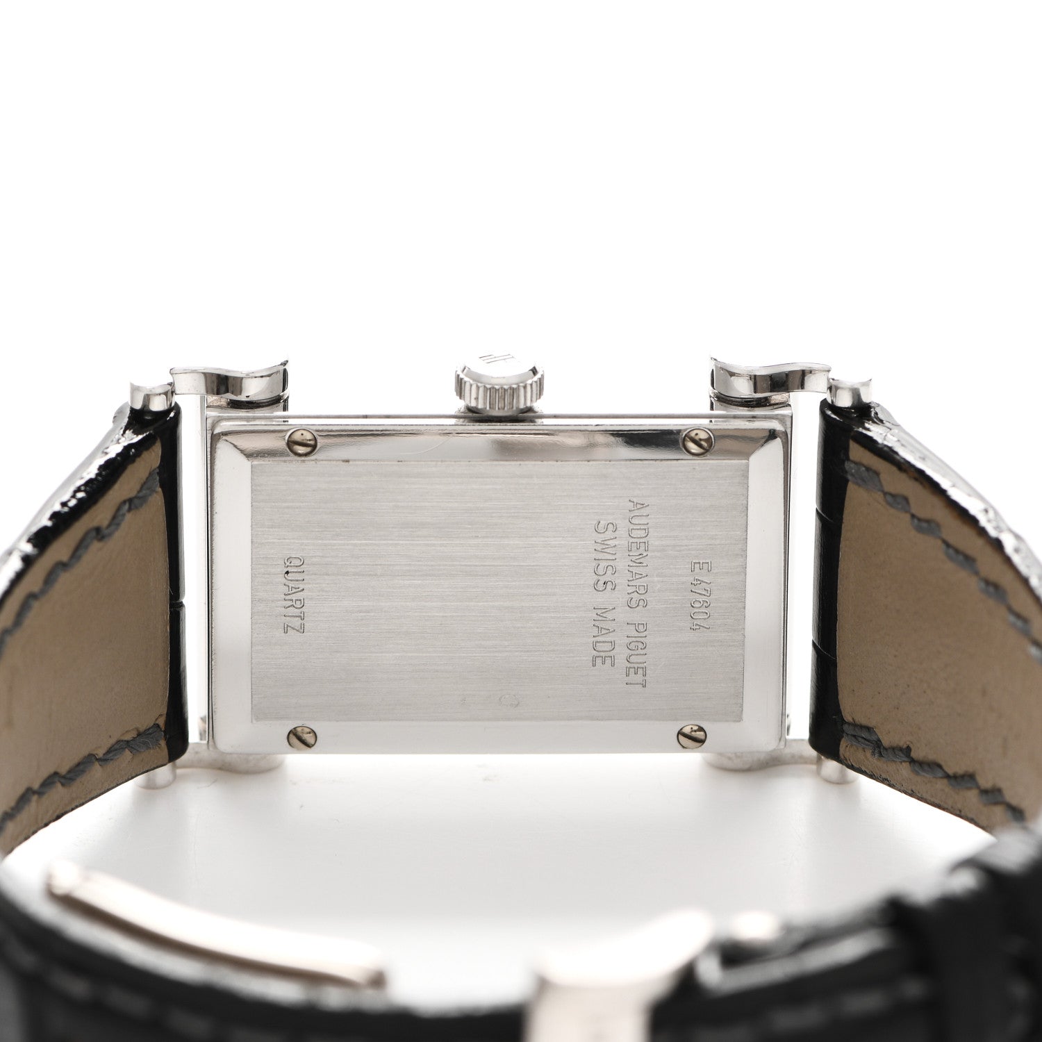 Audemars Piguet 18K White Gold Alligator 24mm Canape Quartz Watch 67360BC 4 of 4