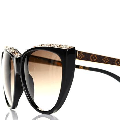 Louis Vuitton Acetate Monogram La Boum Sunglasses Z1147W Black 5 of 5