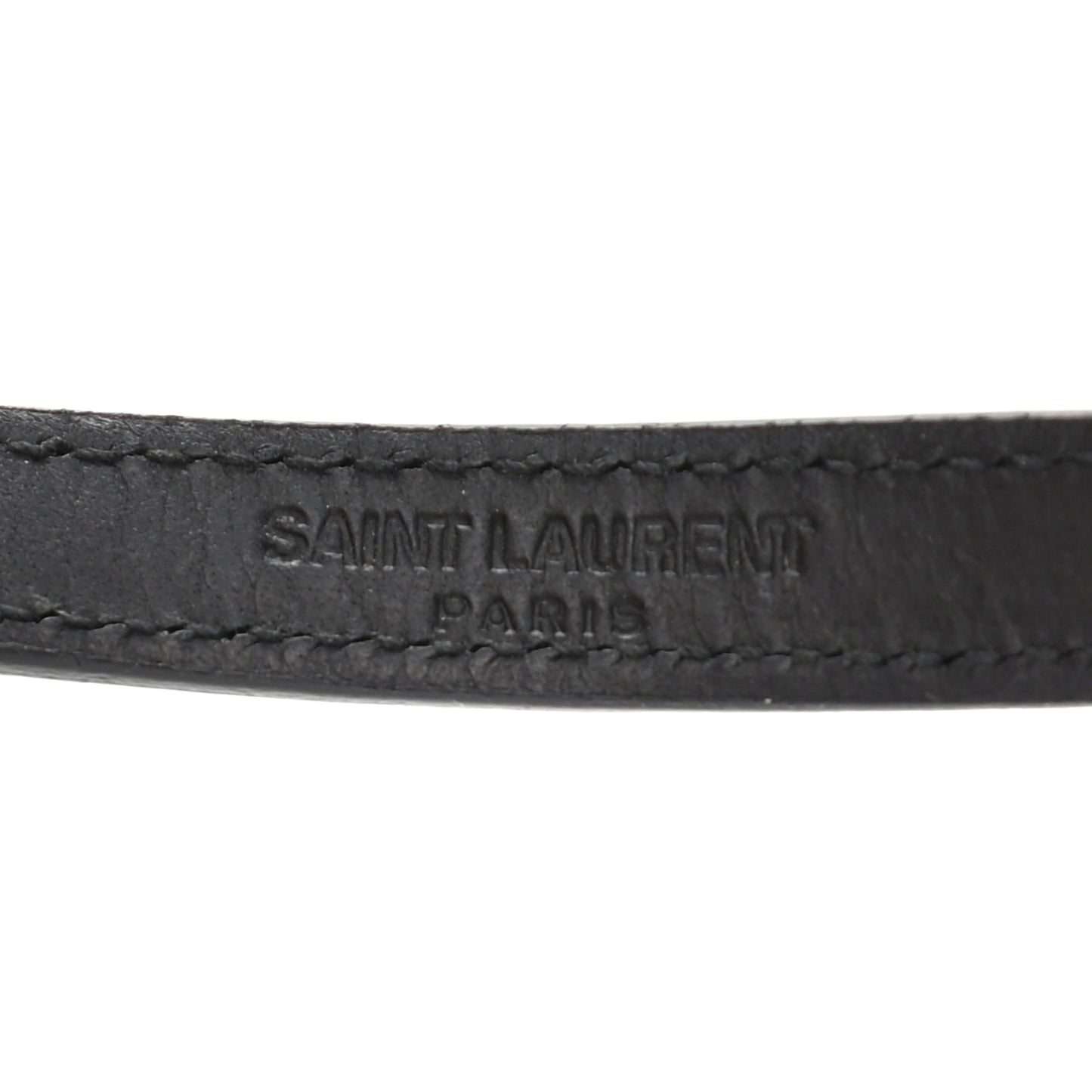 Calfskin Double Wrap Bracelet Black