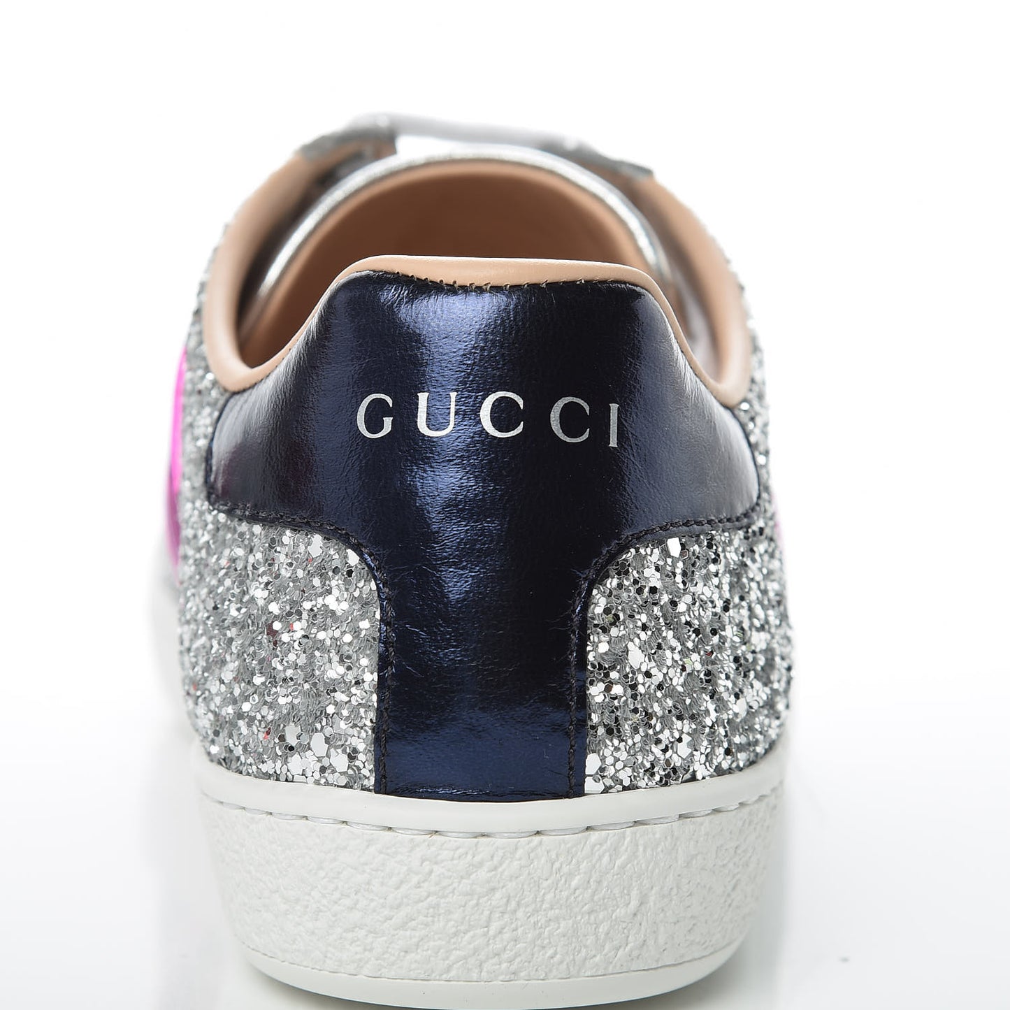 Glitter Web Ace Sneakers 36 Silver