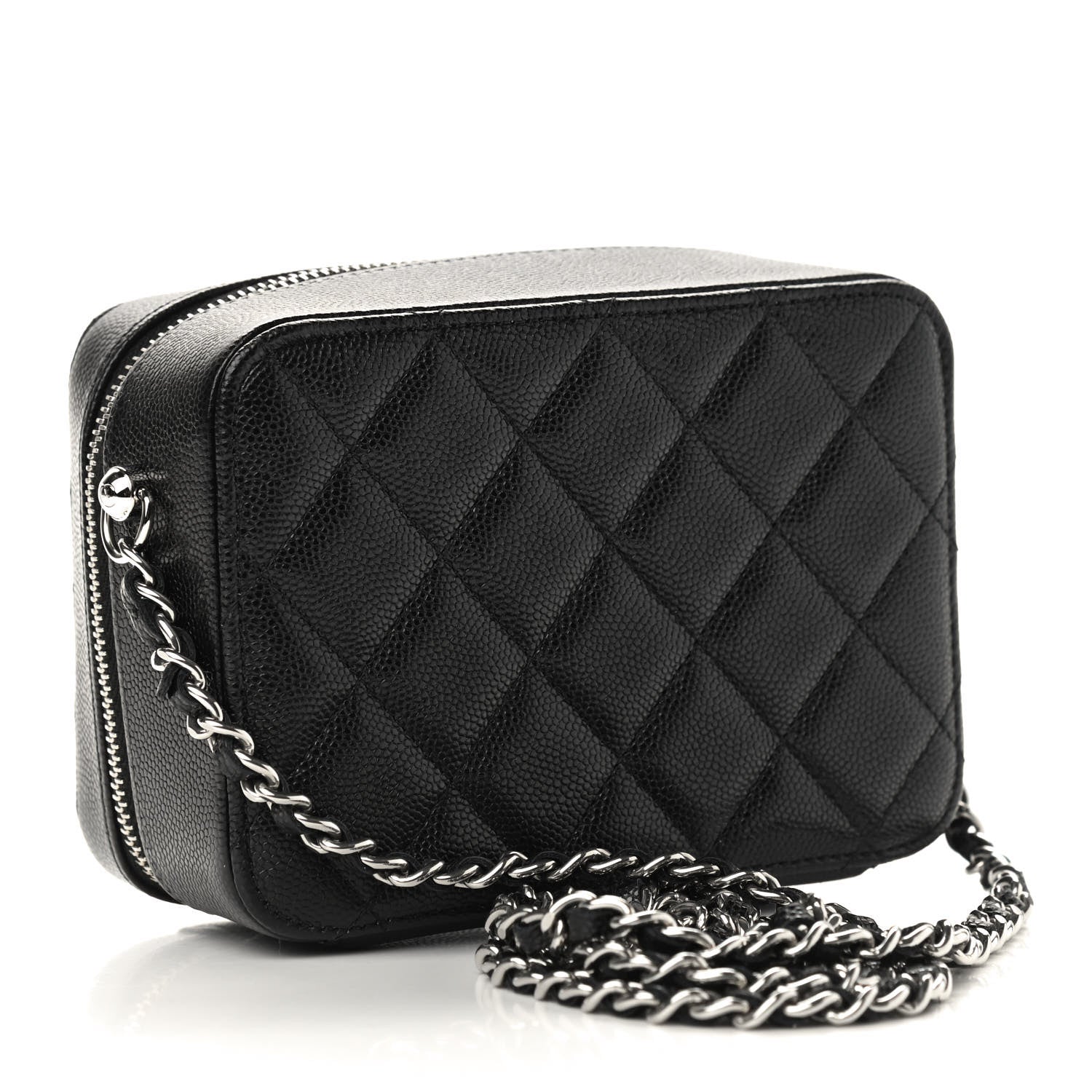 Chanel Caviar Quilted Camera Bag Black 3 of 9