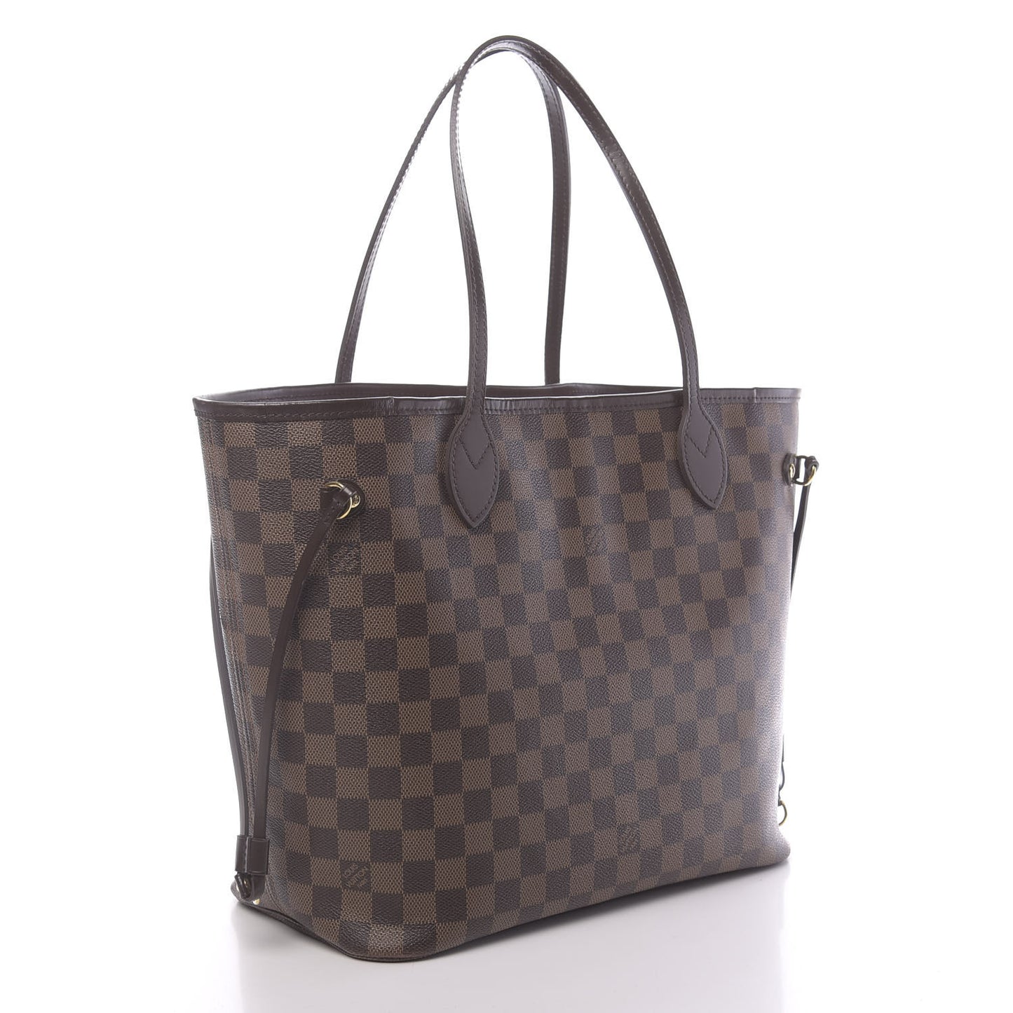 Damier Ebene Neo Neverfull MM Rose Ballerine