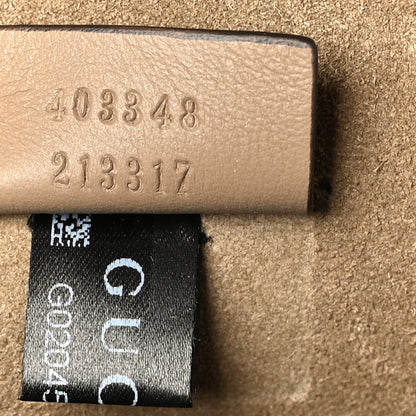 Gucci GG Supreme Monogram Medium Dionysus Shoulder Bag Taupe 8 of 10