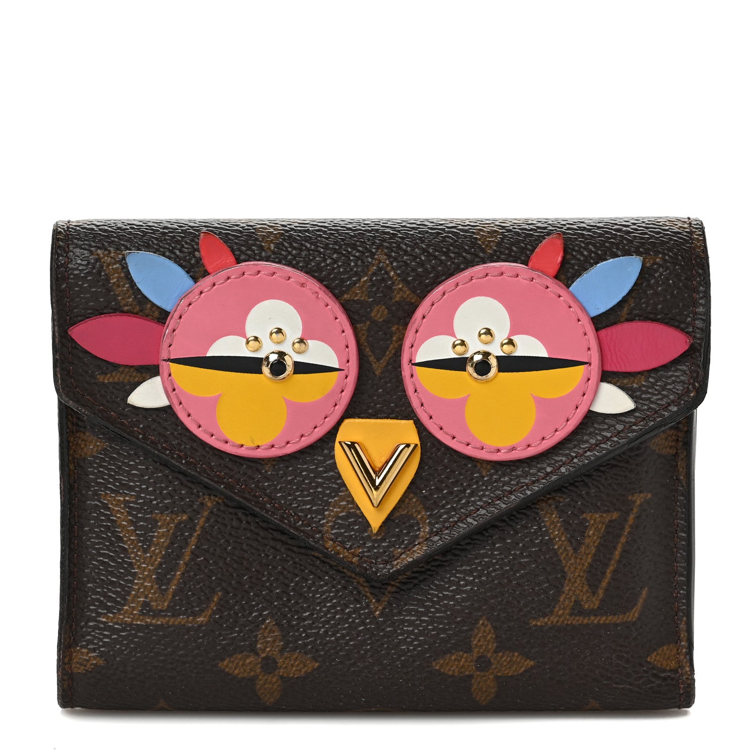 Louis Vuitton Monogram Lovely Birds Victorine Wallet 1 of 6