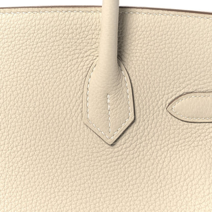 Hermes Togo Birkin 30 Craie 16 of 35