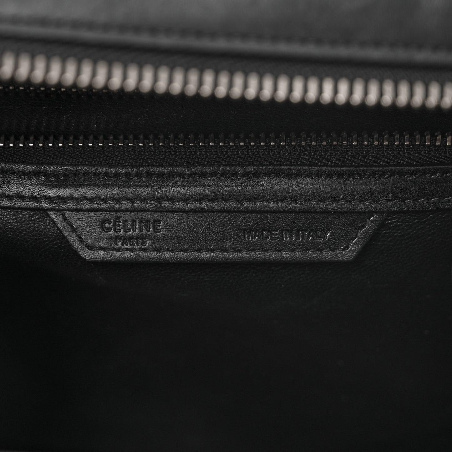 Textured Calfskin Micro Tri-Color Luggage Olive