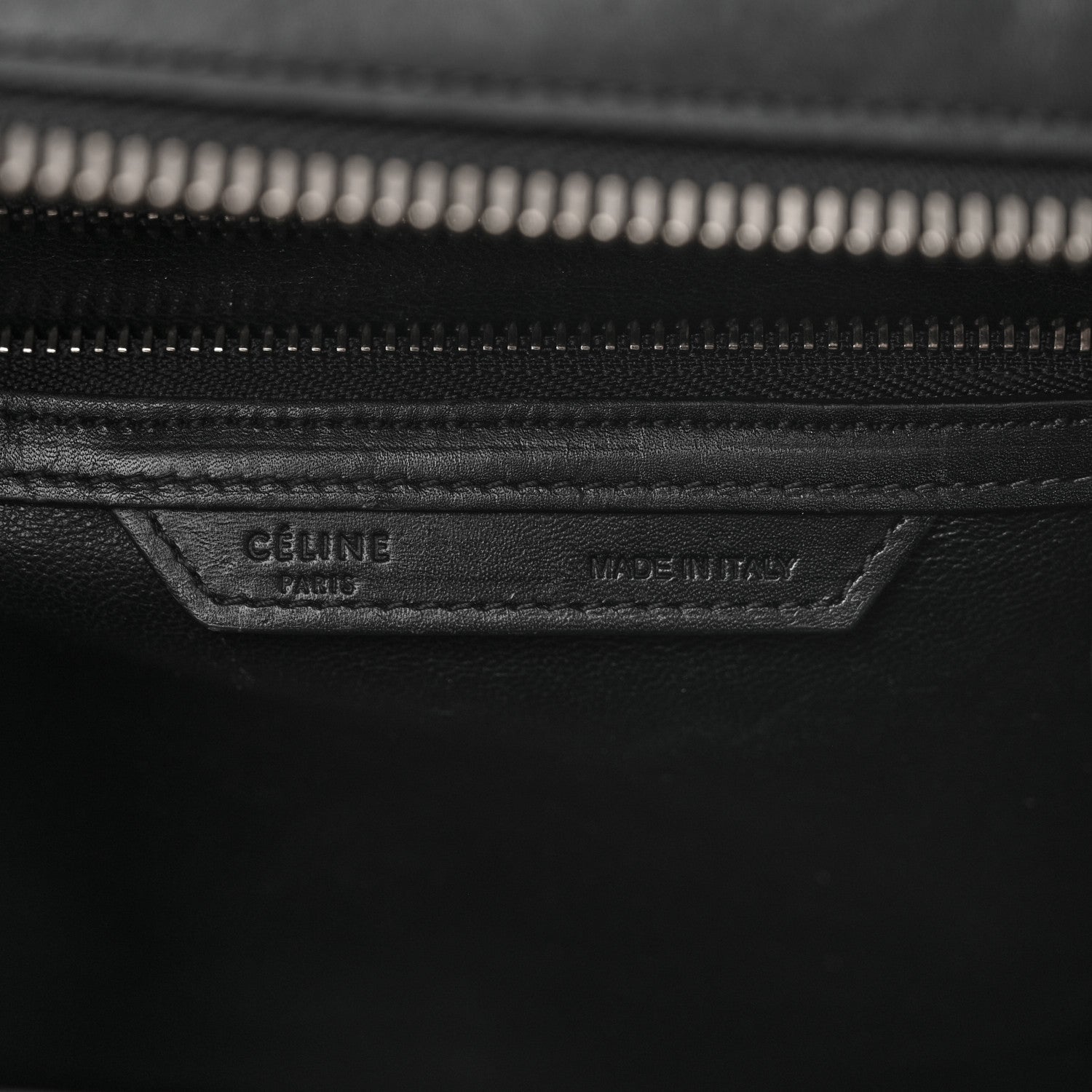 Celine Textured Calfskin Micro Tri-Color Luggage Olive 5 of 13
