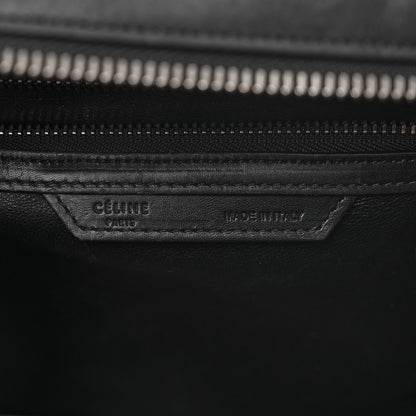 Celine Textured Calfskin Micro Tri-Color Luggage Olive 5 of 13