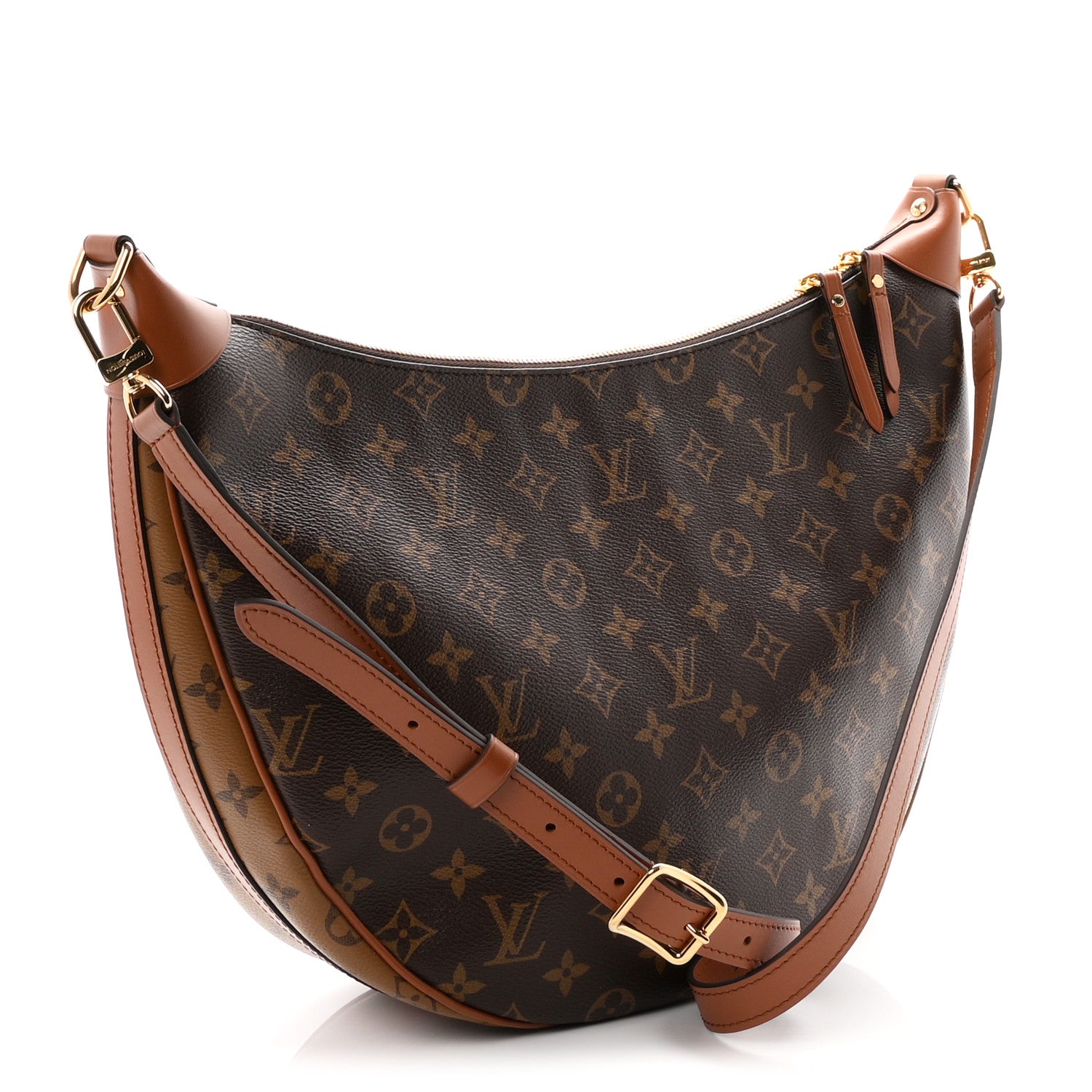 Louis Vuitton Reverse Monogram Loop Hobo 3 of 9