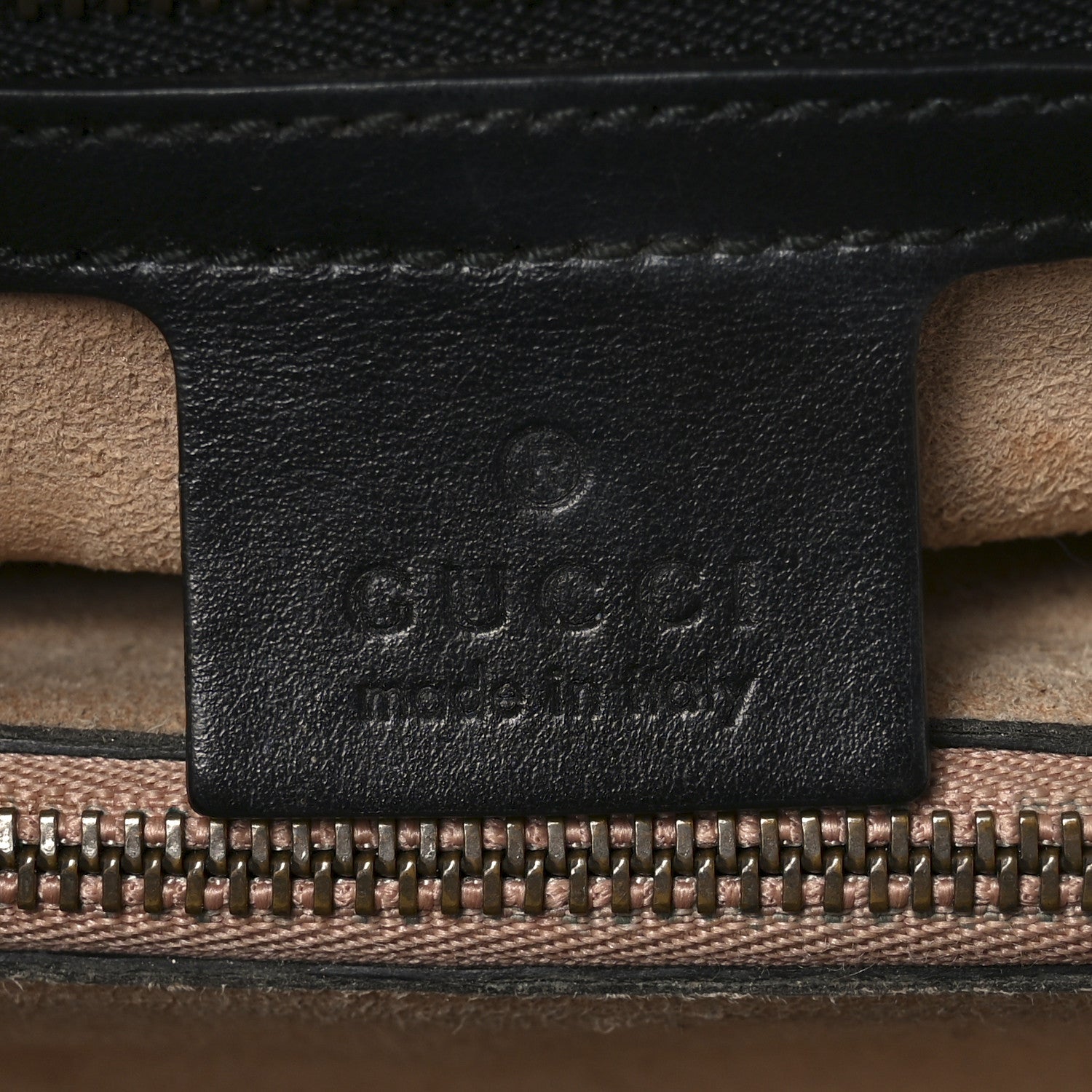 Gucci Calfskin Matelasse Small GG Marmont Tote Black 6 of 11