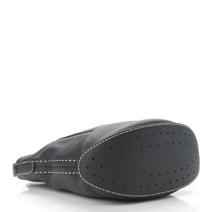 Delvaux Taurillon Le Pin Shoulder Bag Black 3 of 9