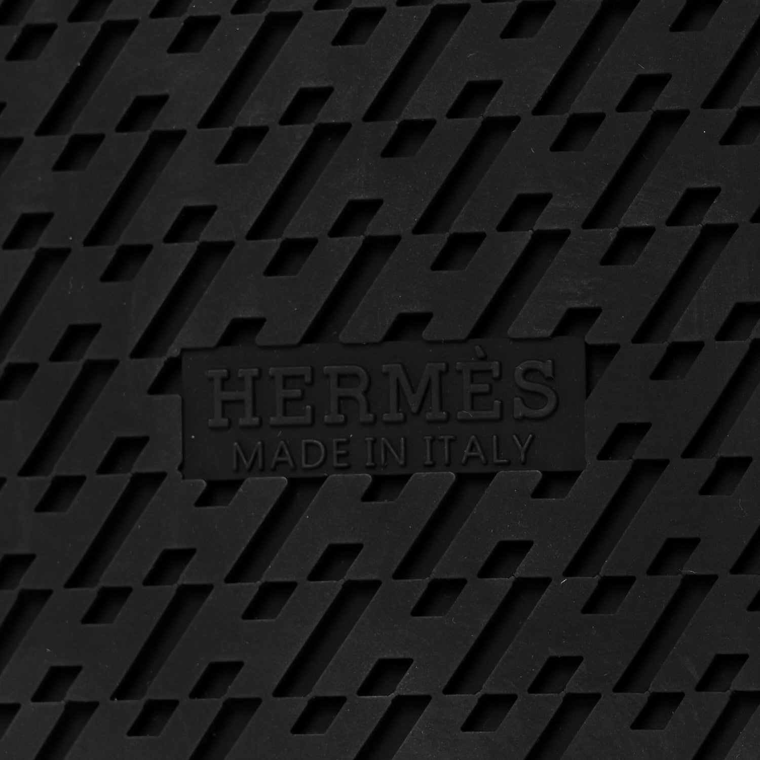 Hermes Calfskin Mens Chypre Sandals 42 Naturel Safari Black 6 of 10