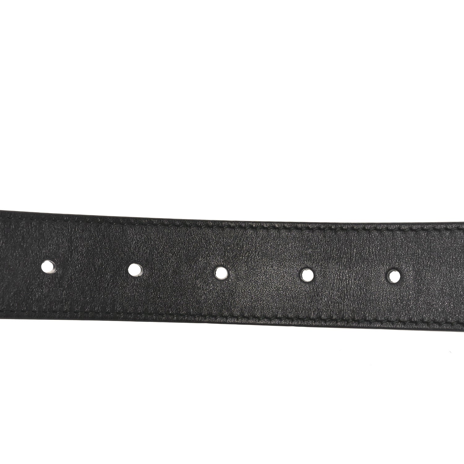 Gucci Calfskin Double G 30mm Belt 80 32 Black 5 of 5