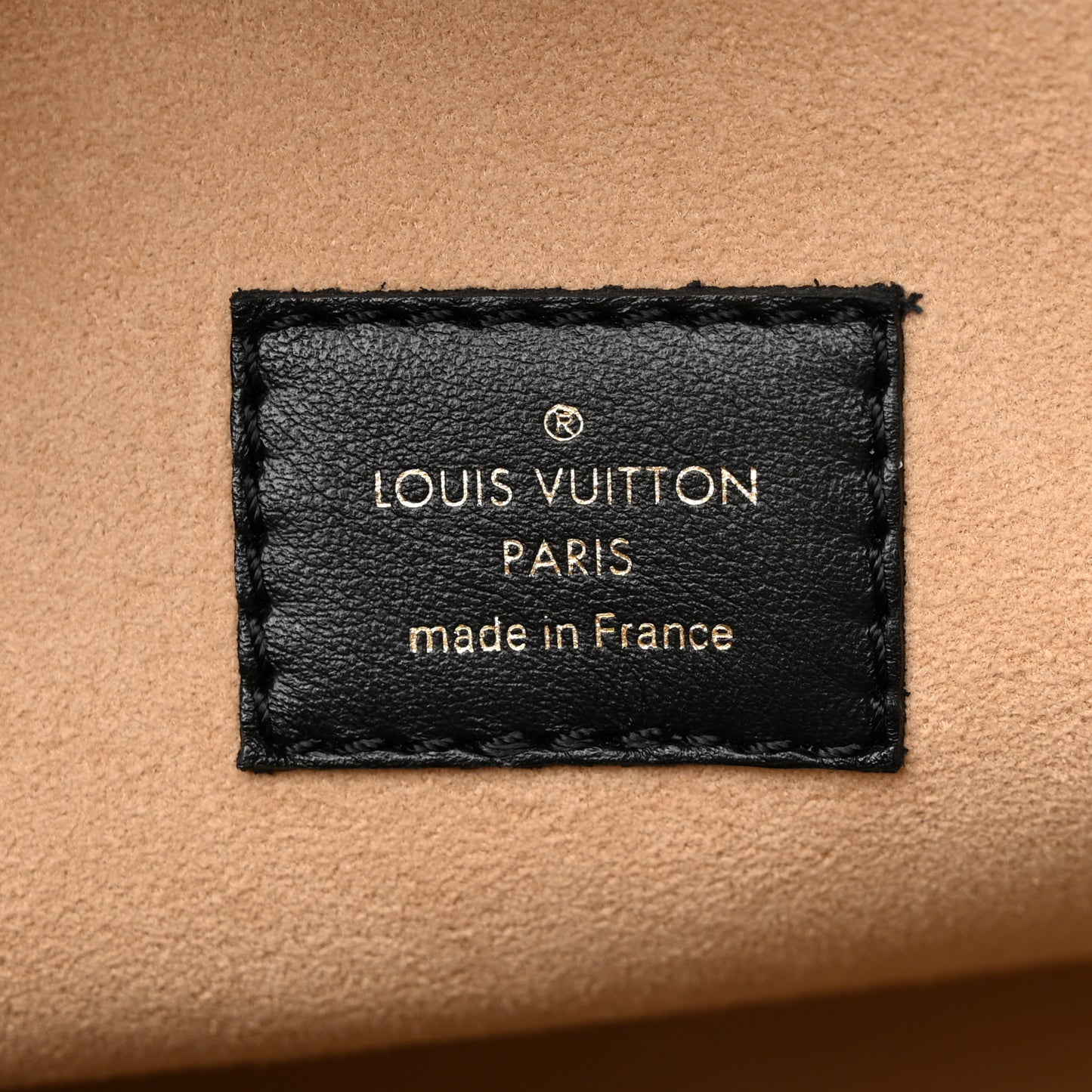Calfskin Monogram On My Side MM Laurier Green Toffee Latte Beige