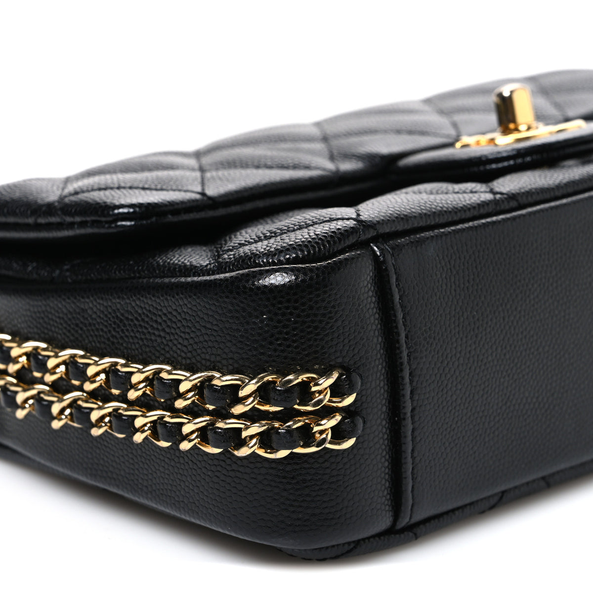 Chanel Caviar Quilted Mini CC You Flap Black 9 of 12