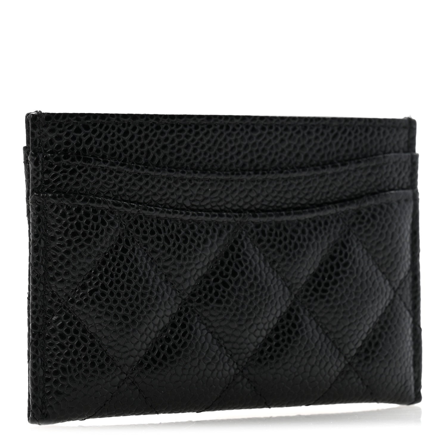 Chanel Caviar Quilted Card Holder Black 3 of 10