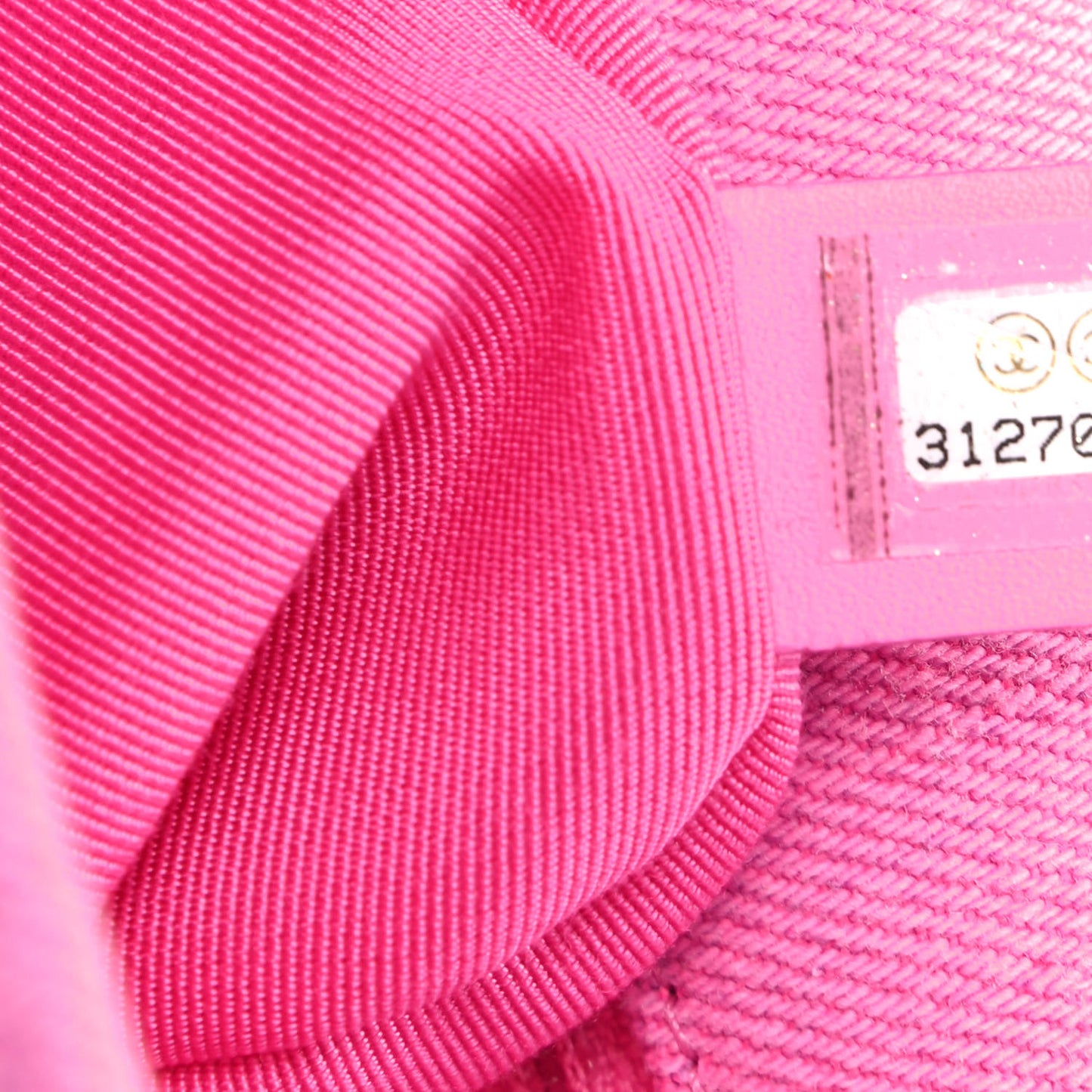 Denim Quilted Medium Chanel 19 Flap Neon Pink