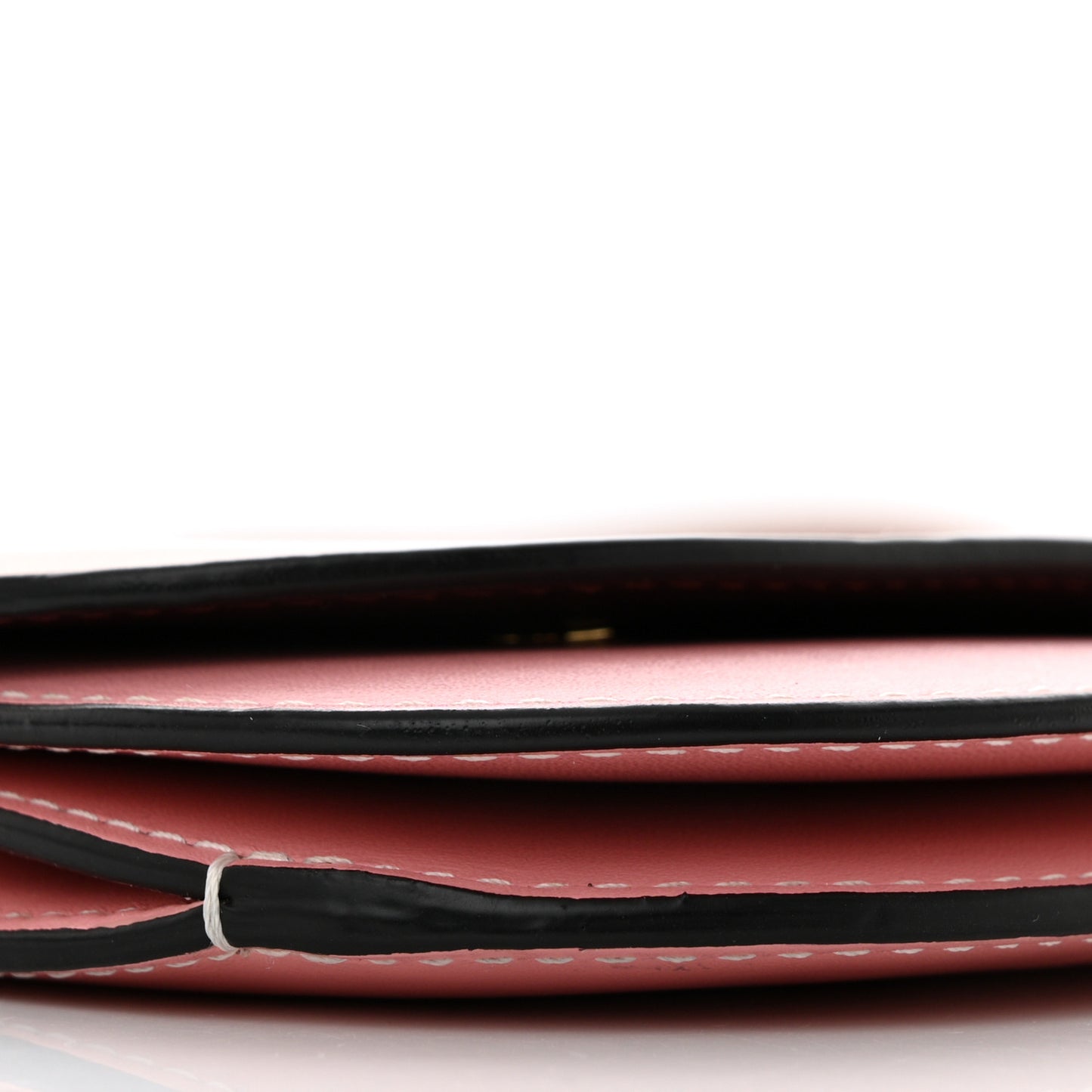Smooth Calfskin Gate Pochette Pastel Pink Tan