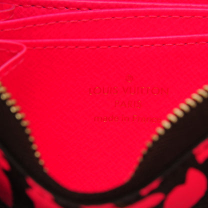 Louis Vuitton Monogram Graffiti Zippy Coin Purse Fuchsia 6 of 7