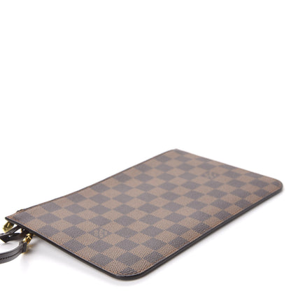 Louis Vuitton Damier Ebene Neverfull MM GM Pochette 4 of 7