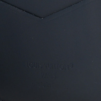 Louis Vuitton Calfskin Monogram Shadow Pocket Organizer Navy Blue 6 of 7
