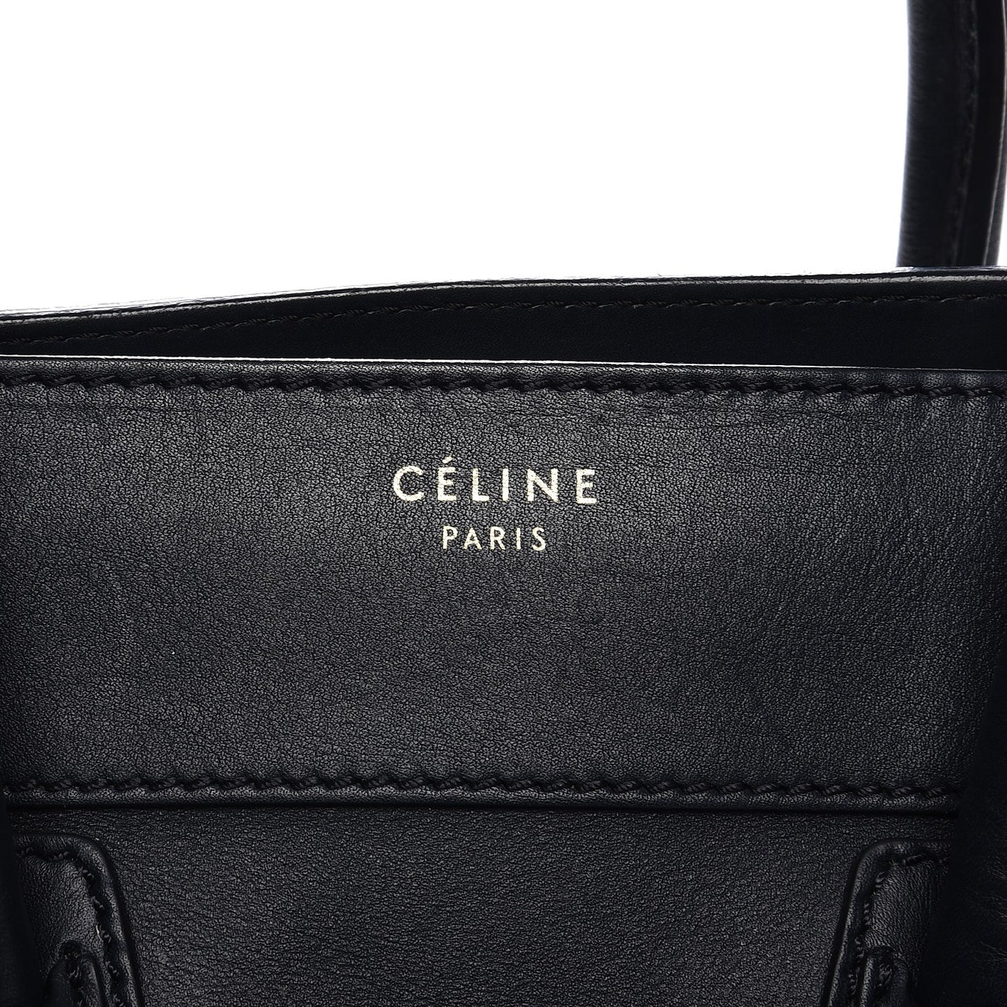 Smooth Calfskin Mini Luggage Navy Blue