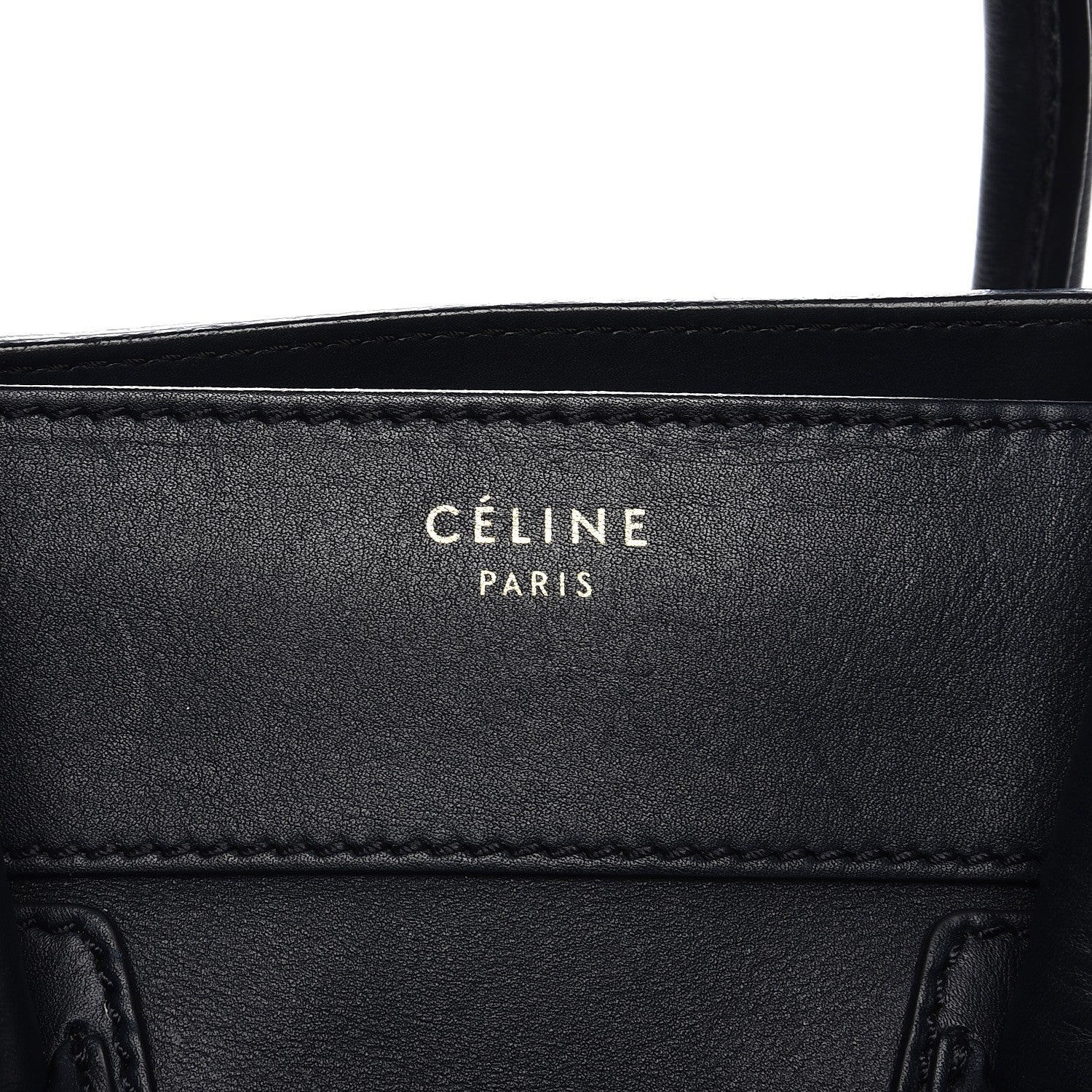 Celine Smooth Calfskin Mini Luggage Navy Blue 8 of 19