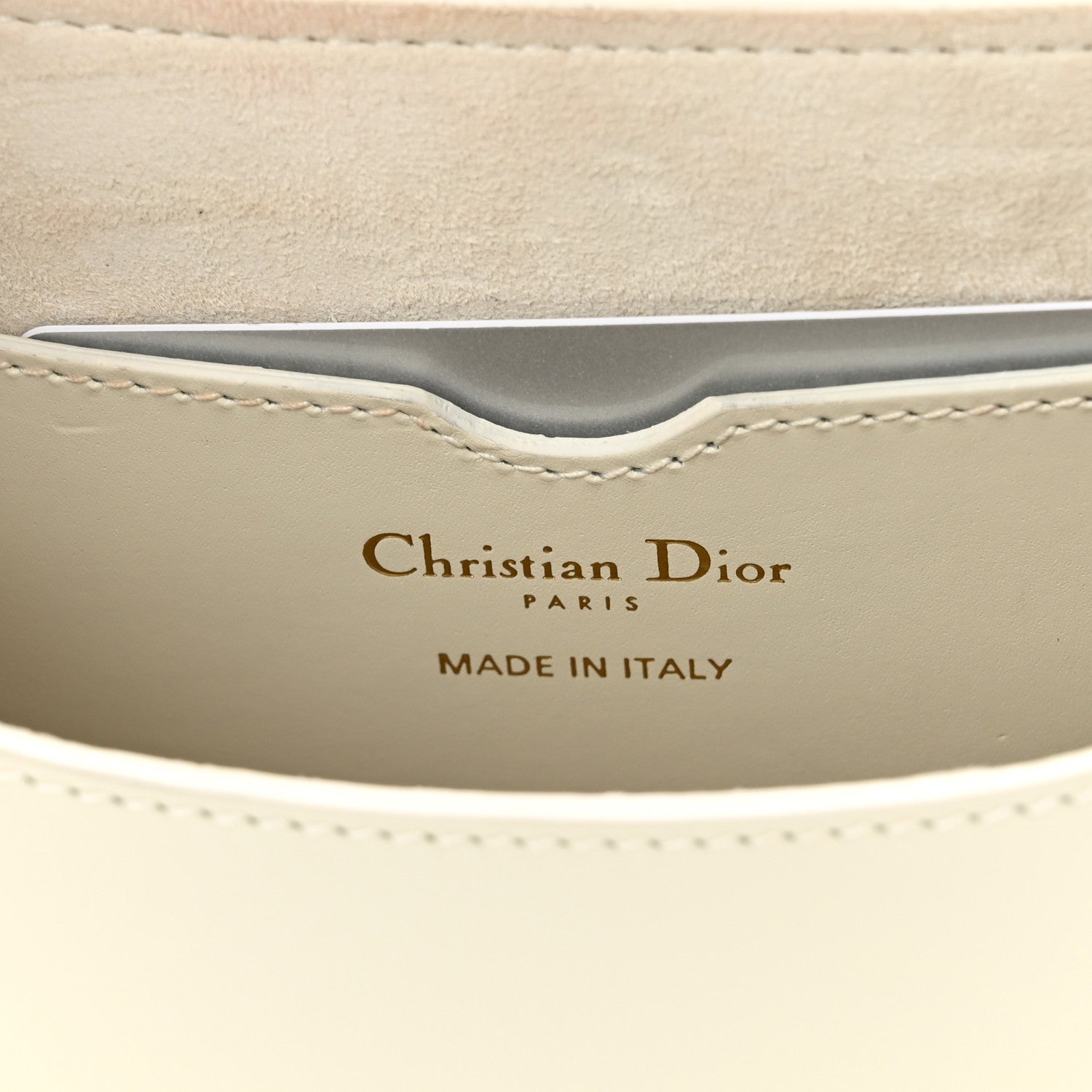Christian Dior Box Calfskin Small Bobby Bag White 6 of 11