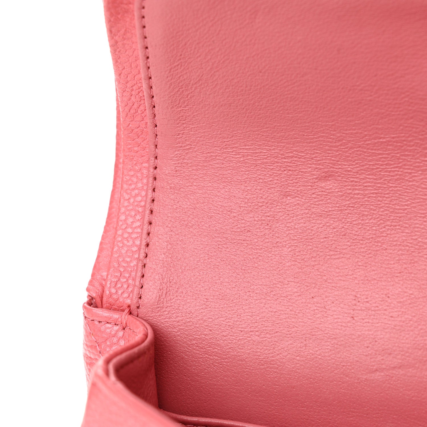 Chanel Iridescent Caviar Quilted Medium Double Flap Dark Pink 12 of 16