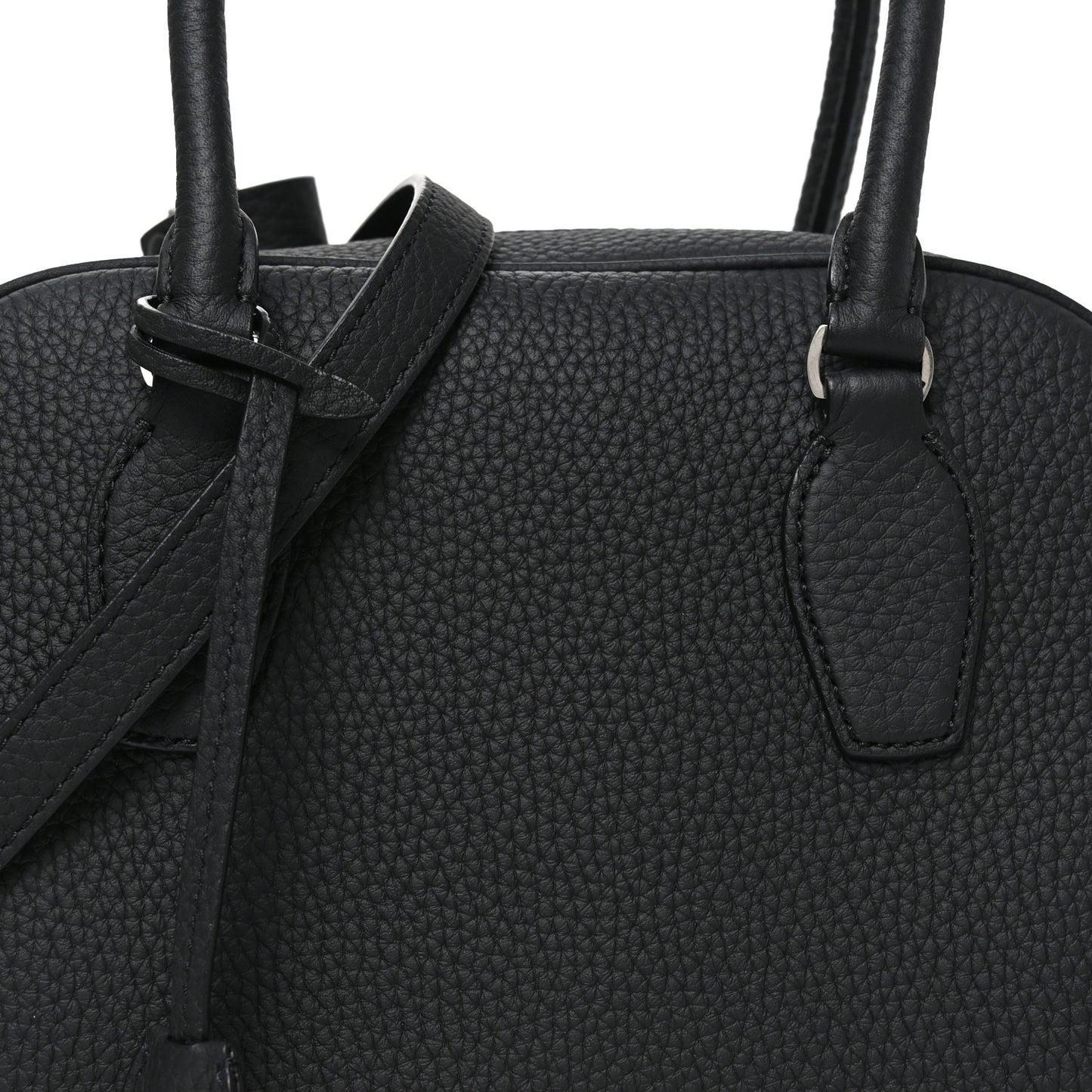 Matte Grained Calfskin India 10 Black