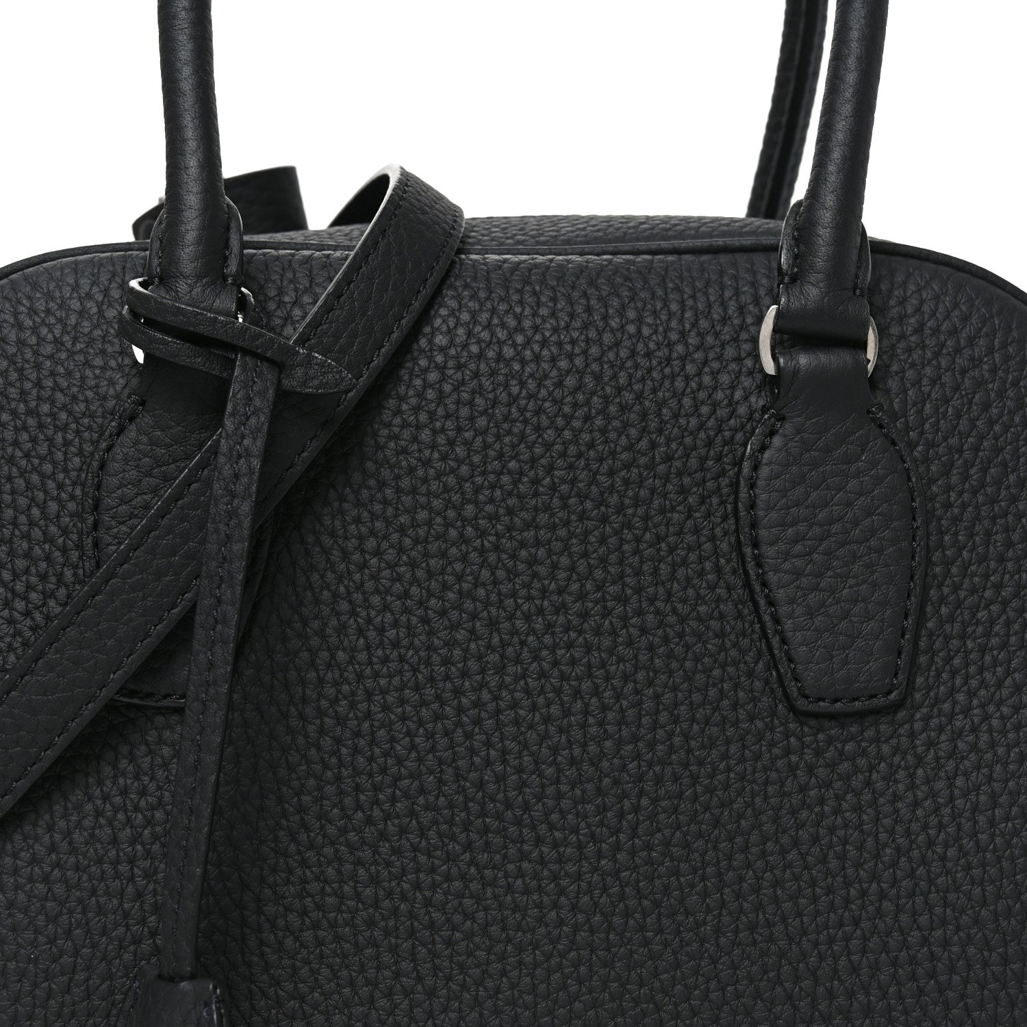 The Row Matte Grained Calfskin India 10 Black 7 of 9