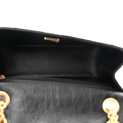 Chanel Aged Calfskin Quilted 2.55 Reissue Mini Flap Black 5 of 11