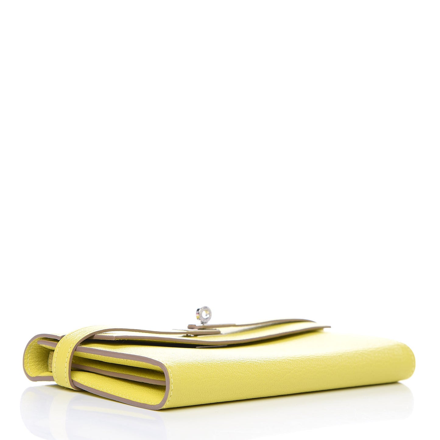 Chevre Mysore Kelly Longue Wallet Lime
