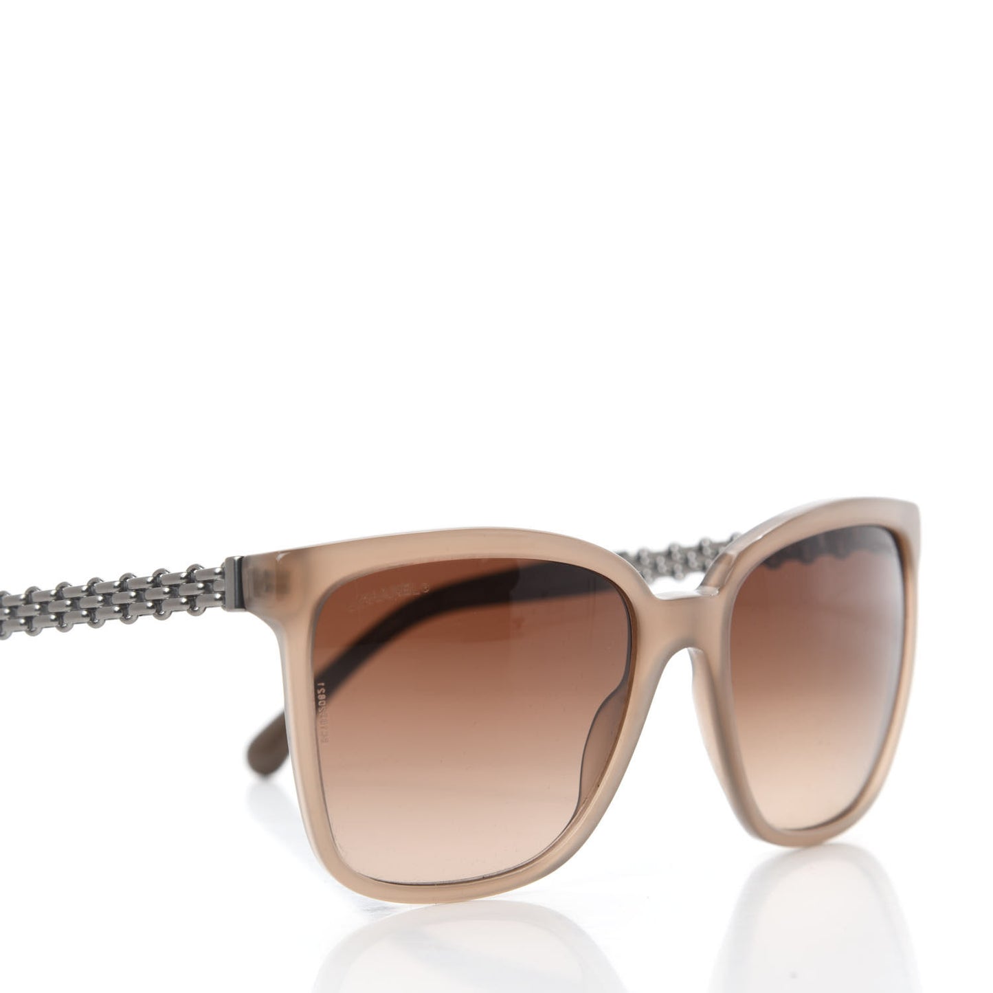 Square Chain Sunglasses 5325 Taupe