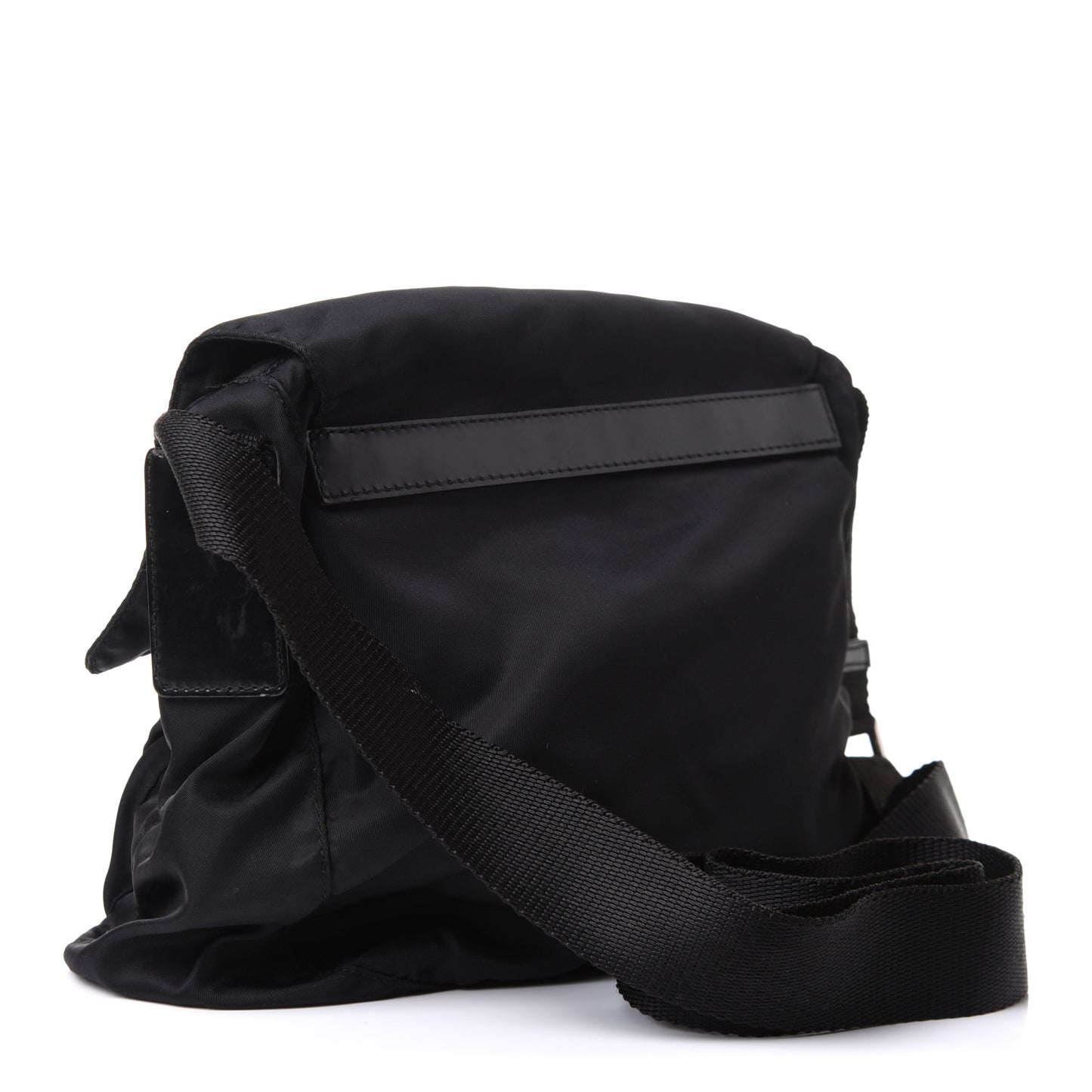 Nylon Vela Messenger Black